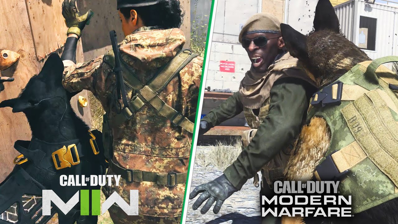 Dog Finishing Moves - Modern Warfare 2019 vs 2023 Comparison