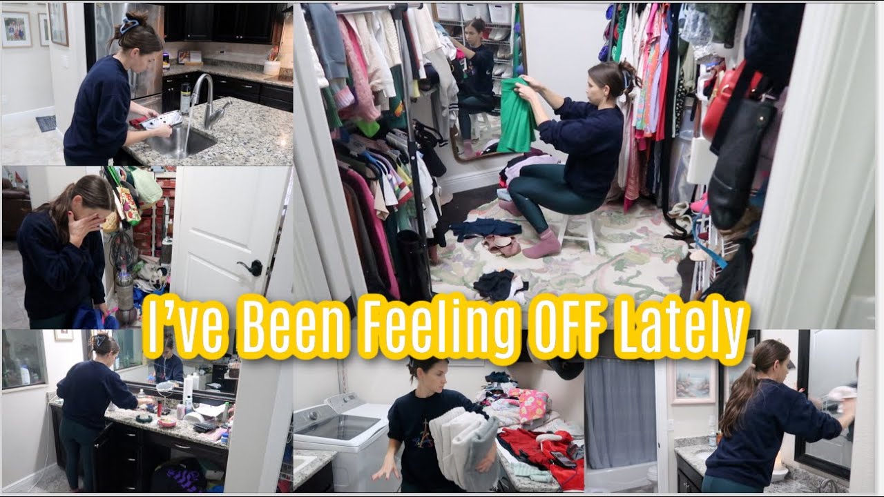WHOLE HOUSE CLEAN WITH ME 2025! ✨ The Vibes Are Weird. Mom Reset! Realistic Cleaning Motivation