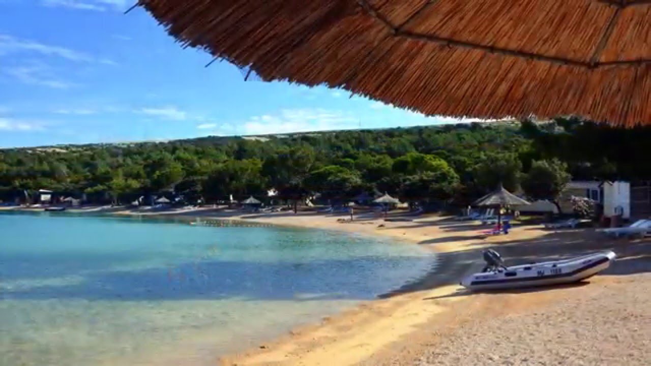 Camping Simuni on Croatian island Pag
