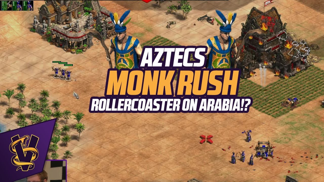 Aztecs Monk Rush Rollercoaster on Arabia!?