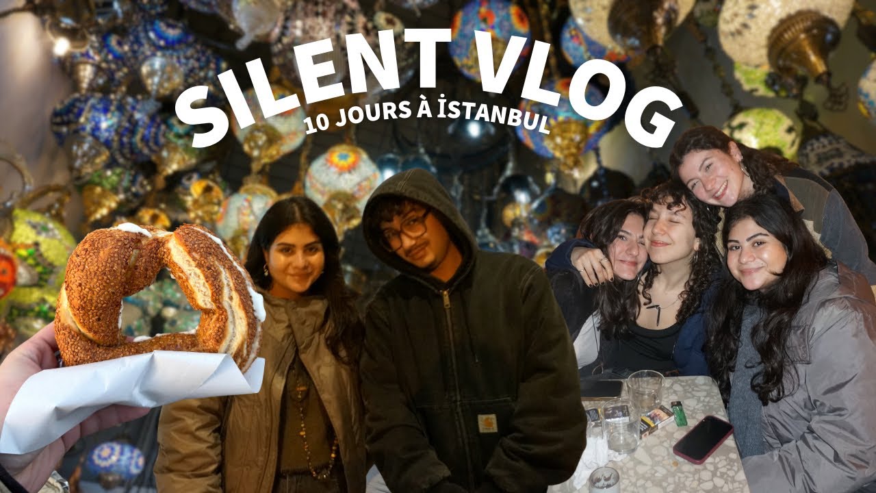 SILENT VLOG : 10 JOURS À İSTANBUL 🇹🇷🐈