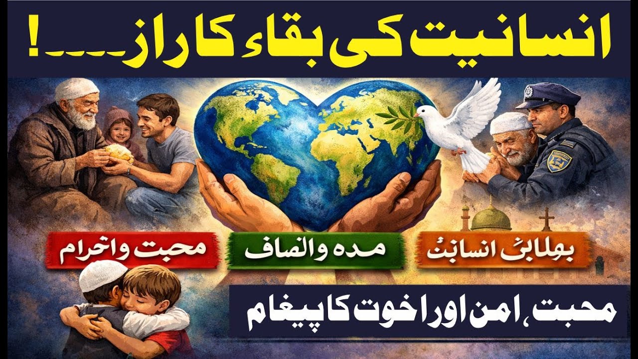 انسانیت کی بقاء کا راز۔۔۔۔