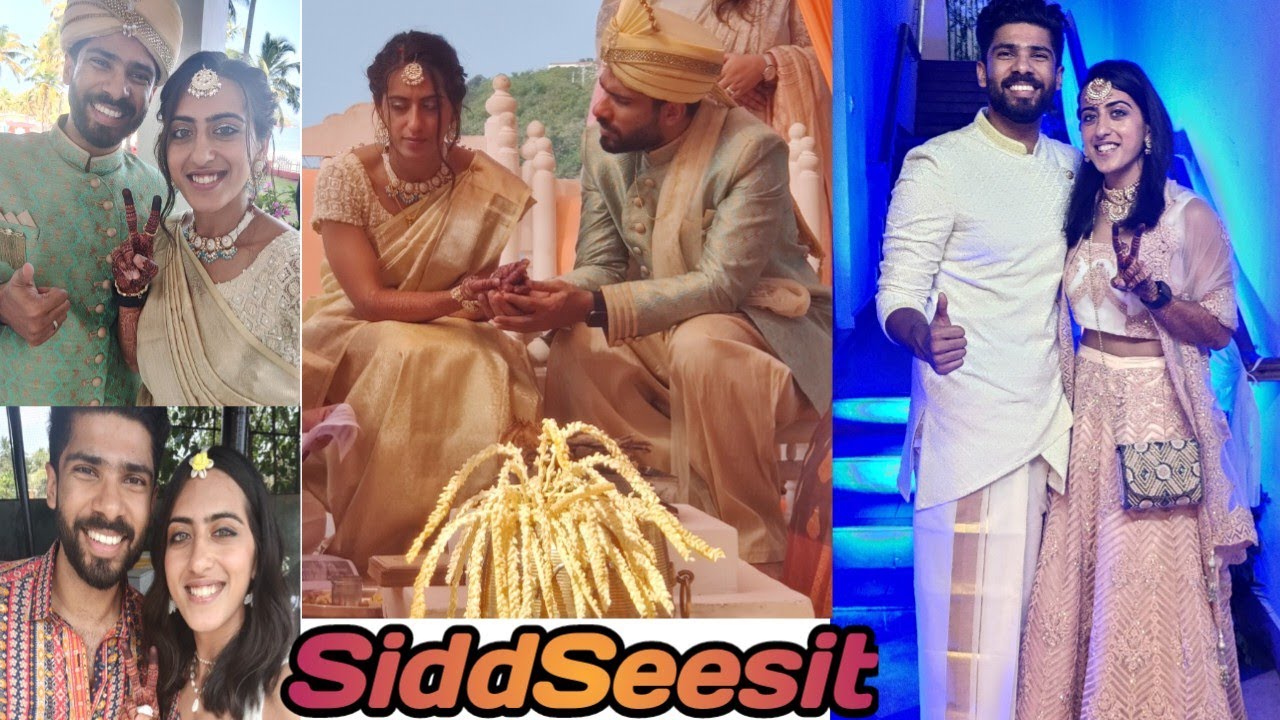 SiddSeesit - Glimpses of Sidharth Seerat Wedding @ Bogmallo beach Resort Goa ll Destination wedding