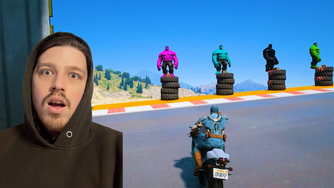 SPIDER-MAN against TUNG TUNG TUNG SAHUR on Motorcycle in RAINBOW SPIDERS BRIDGE | GTA MULTIVERSE