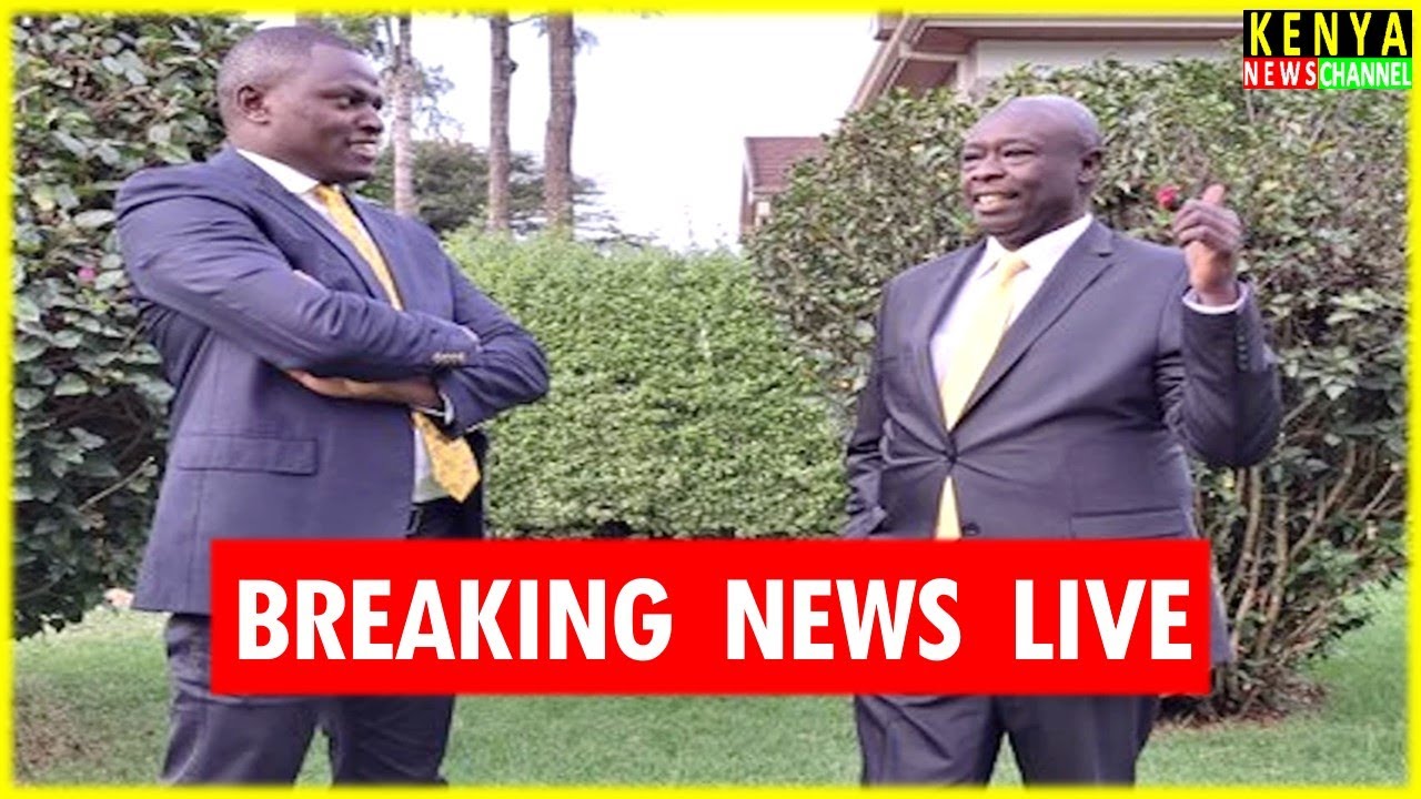 LIVE - Ndindi Nyoro addressing the Nation on his Next Move