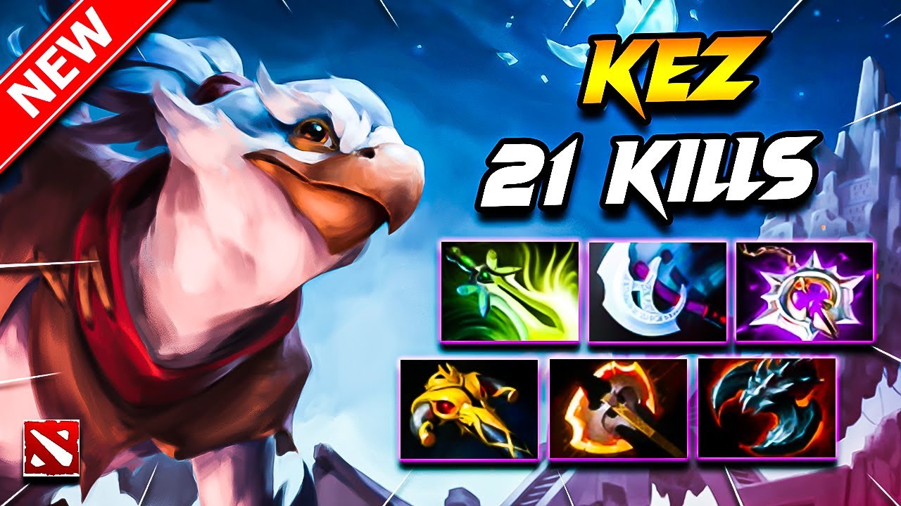 KEZ Dota 2 Gameplay | 21 Kills! Kez DOTA 2 Gameplay | KEZ Carry Build Pro Gameplay Dota 2 Guide 7.40