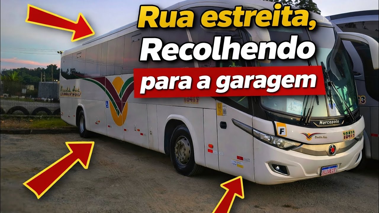Apresentação do carro/Passando por rua estreita/recolhendo para a garagem! 