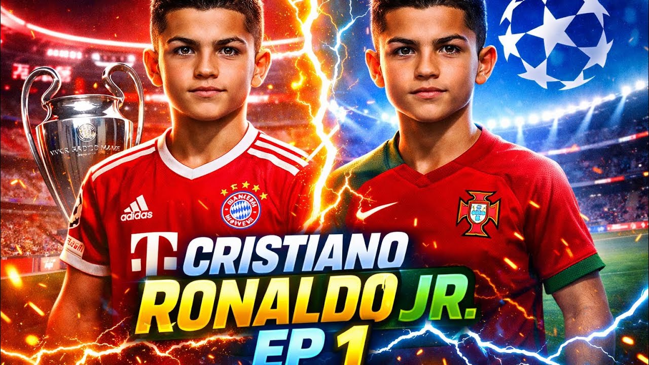 Carriere joueur Cristiano Ronaldo Jr
