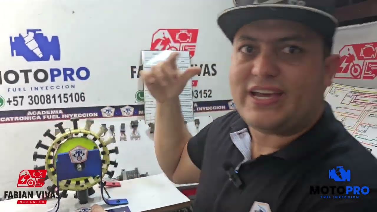 Como probar bobina de carga Especial de TVS Raider y Honda click de encendido magnetico