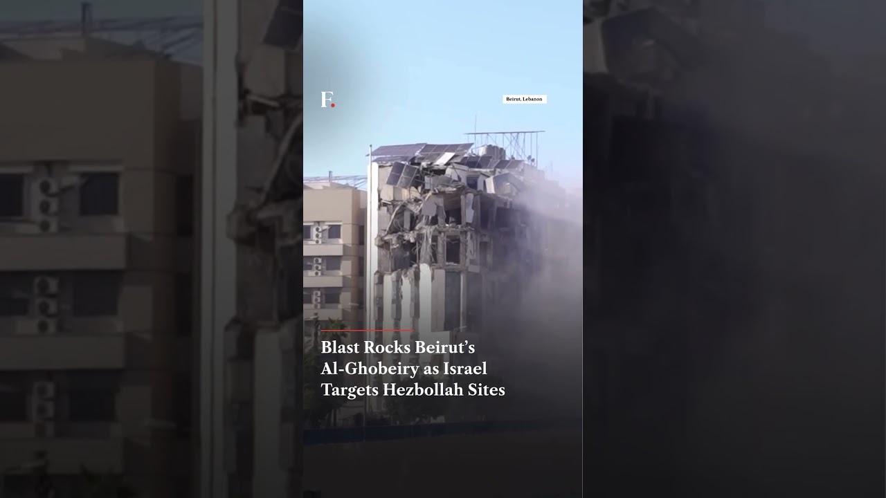 Beirut Strike: Airstrike Hits Al-Ghobeiry After Israel Defense Forces Evacuation Warning | N18G