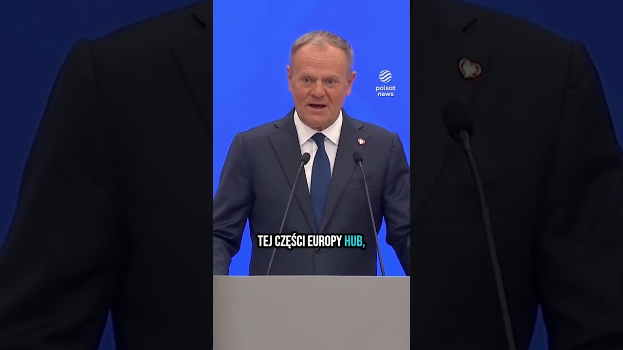 Tusk ochrzcił gigantyczne lotnisko: Port Polska &mdash; 