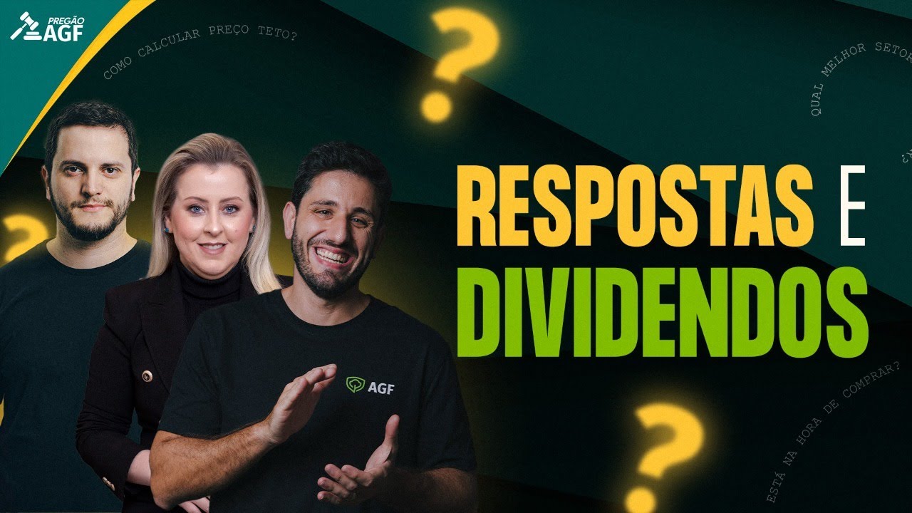 [PREGÃO AGF - 23/05/2024] Respostas e Dividendos