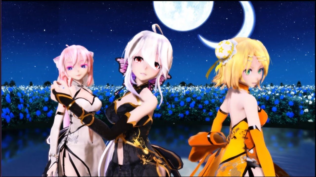 【MMD】Masked bitcH (HAKU & LUKA & RIN)