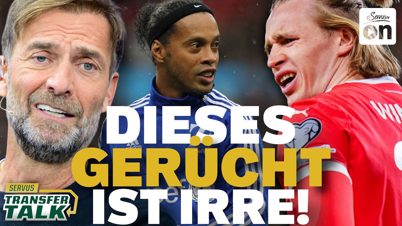 „Ronaldinho zu Sturm Graz?!“ – Die heißesten Transfergerüchte | Servus Transfer-Talk