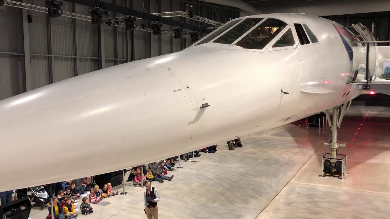 CONCORDE NOSE DROP FOR THE FIRST TIME IN OVER 10 YEARS