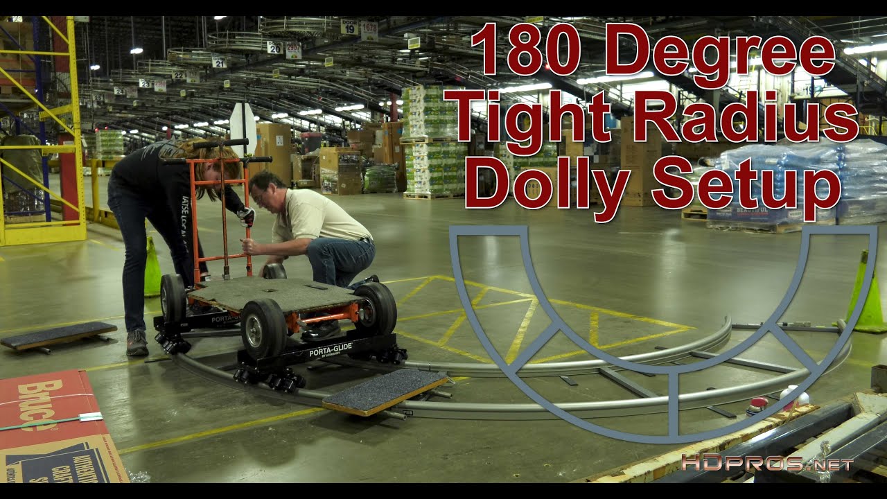 Half-Circle Dolly Setup - Professional Filmmaking - Cinema Tools Pro Tip #3 180 Degree Tight Radius