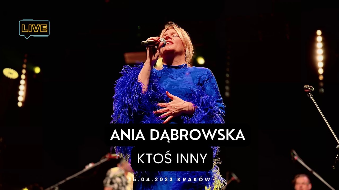 Ania Dąbrowska - Ktoś Inny | Kraków 15.04.2023 | 4K |