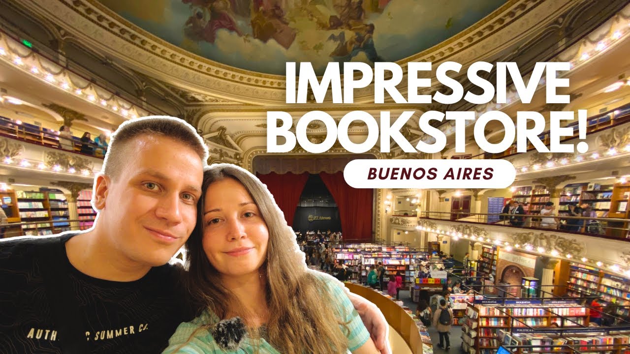ARGENTINA travel | LARGEST bookstore in Buenos Aires 📚🇦🇷
