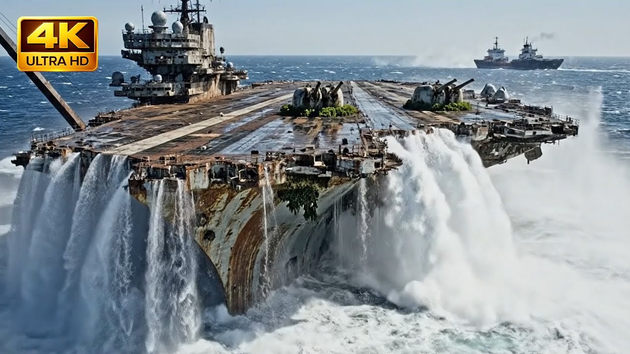 Salvaging & Restoring a Lost WWII Aircraft Carrier After Decades Beneath the Ocean