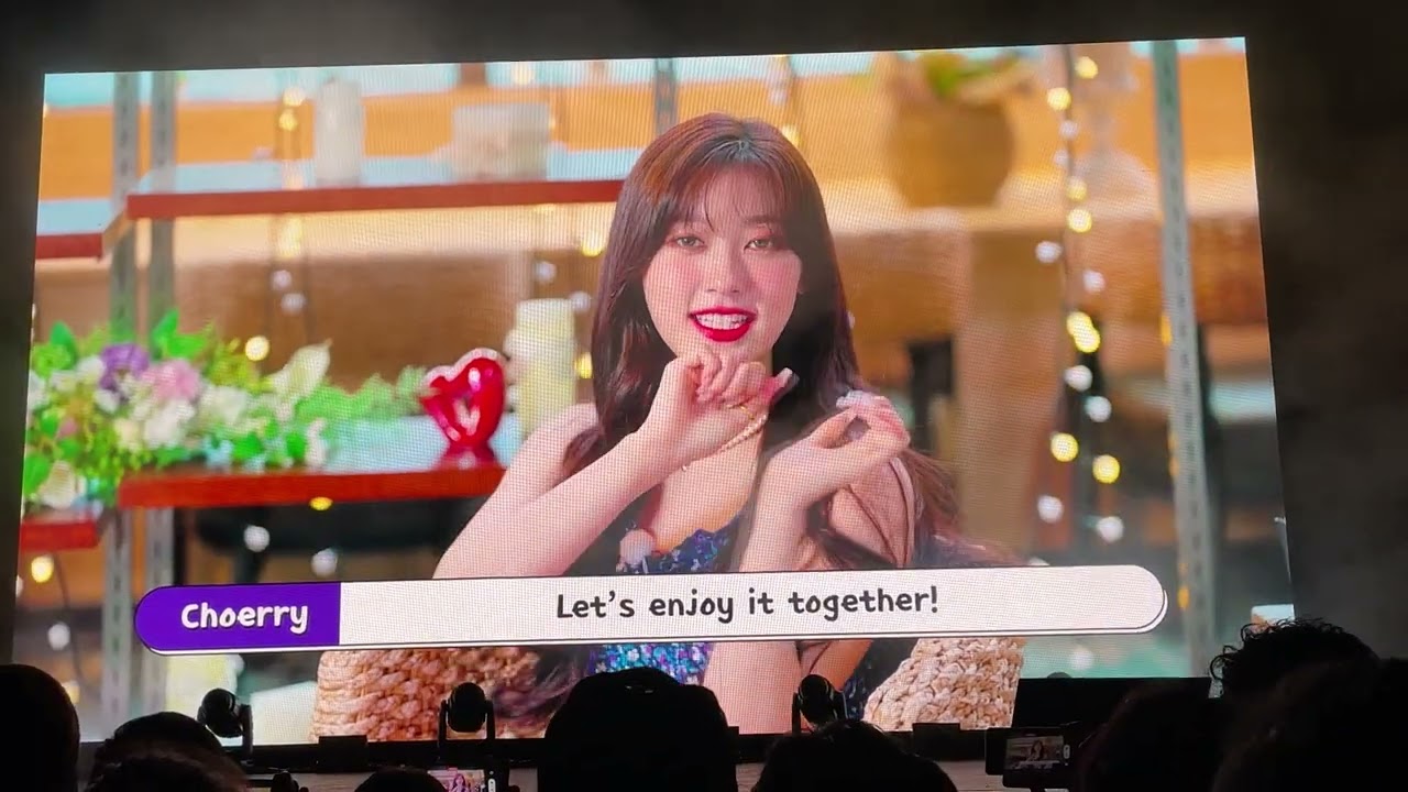 220801 LOONA (이달의 소녀) - ENDING VCR @ LOONA 1st WORLD TOUR LOONATHEWORLD in LA FANCAM 직캠 4K