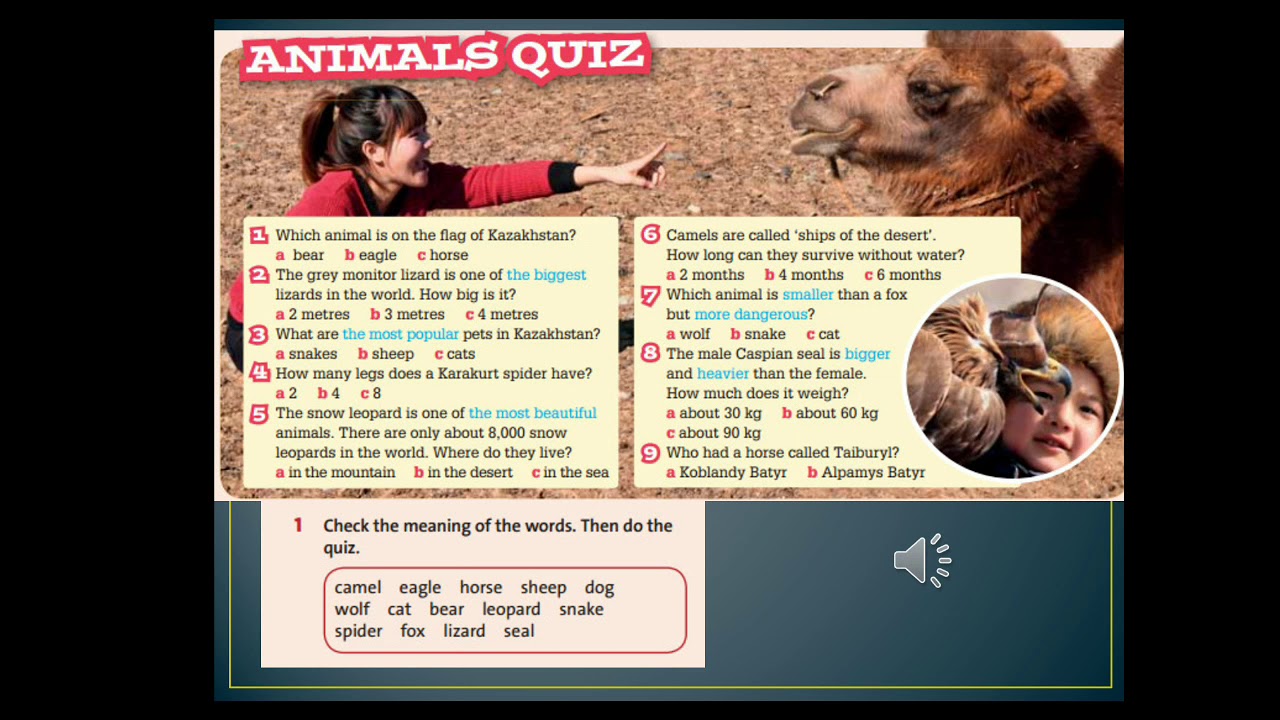 Grade 5 Unit 4 My country: Living things