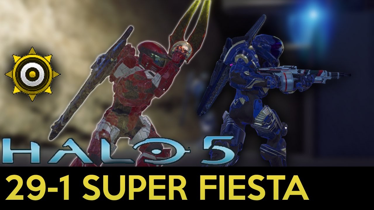 Halo 5: Guardians - 29-1 Super Fiesta Gameplay w/ Untouchable