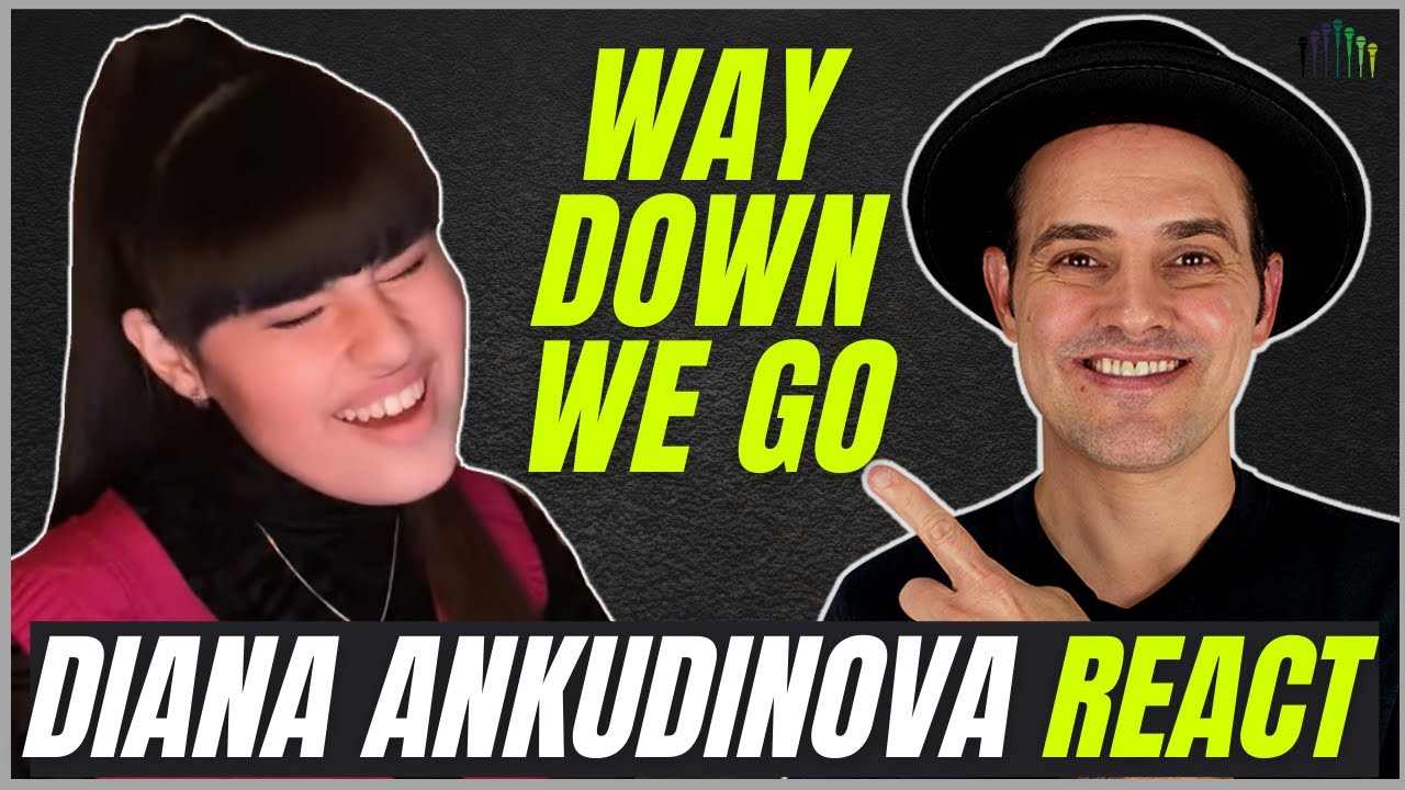 Diana Ankudinova - Way Down We Go [REACTION] Диана Анкудинова поёт Kaleo