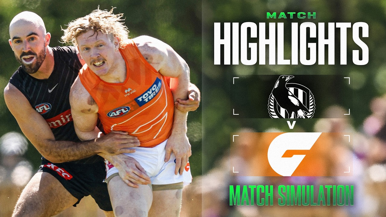 Collingwood v GWS Giants Highlights | Match Simulation, 2026 | AFL