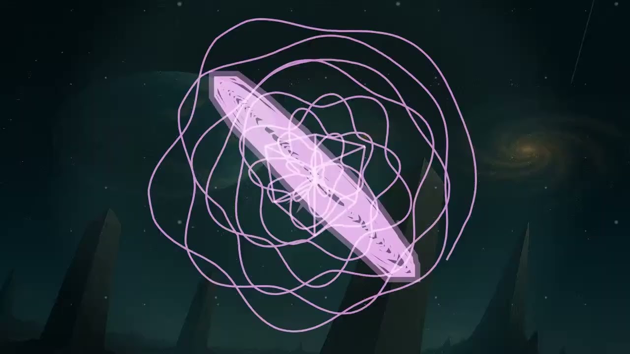 Electronic Improv Spacy Oscillator Music with random visuals from the Digital Oscillarium