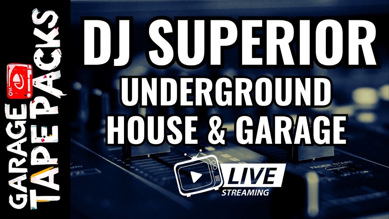 🔴 Pure Vibes Sunday Sessions | DJ Superior Live | House & UK Garage | Garage Tape Packs