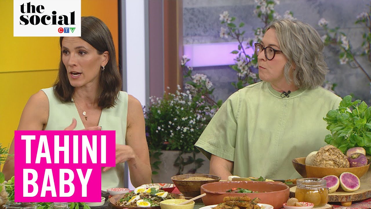 Eden Grinshpan Showcases Recipes from ‘Tahini Baby’ | The Social