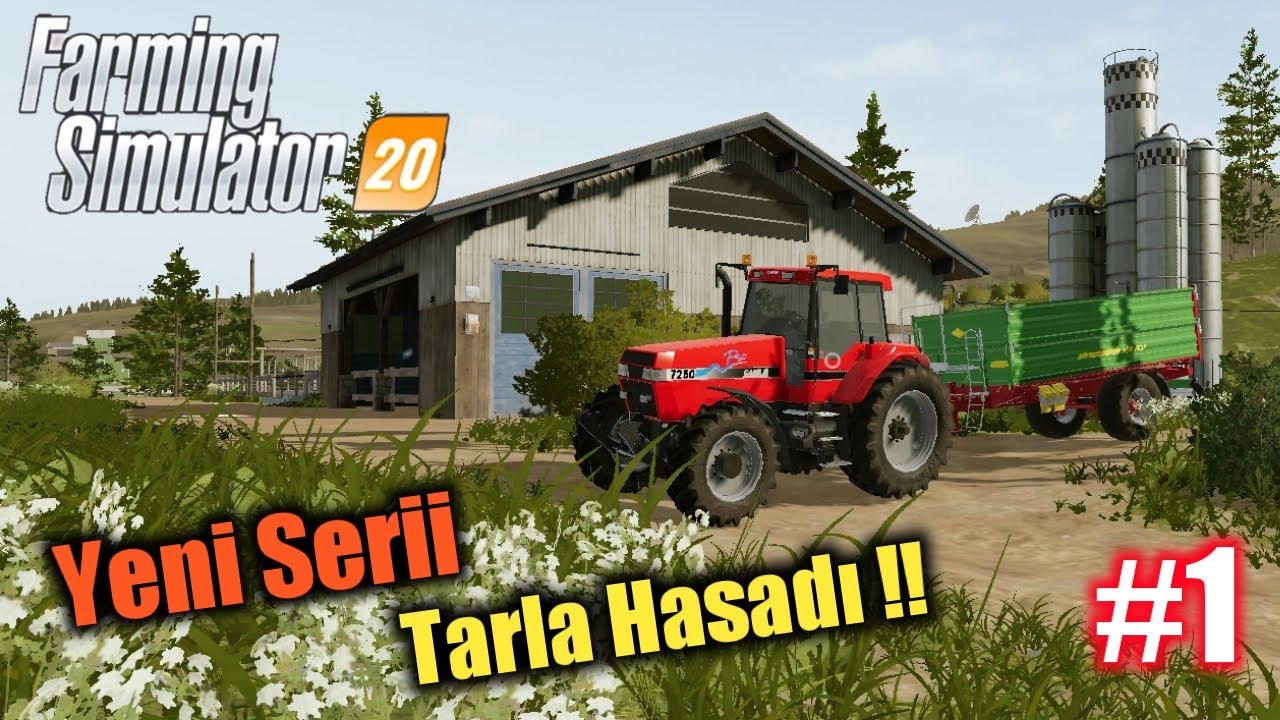 Yeni Serimiz, Fs20 Nasıl Oynanır ? / Farming Simulator 20 #1