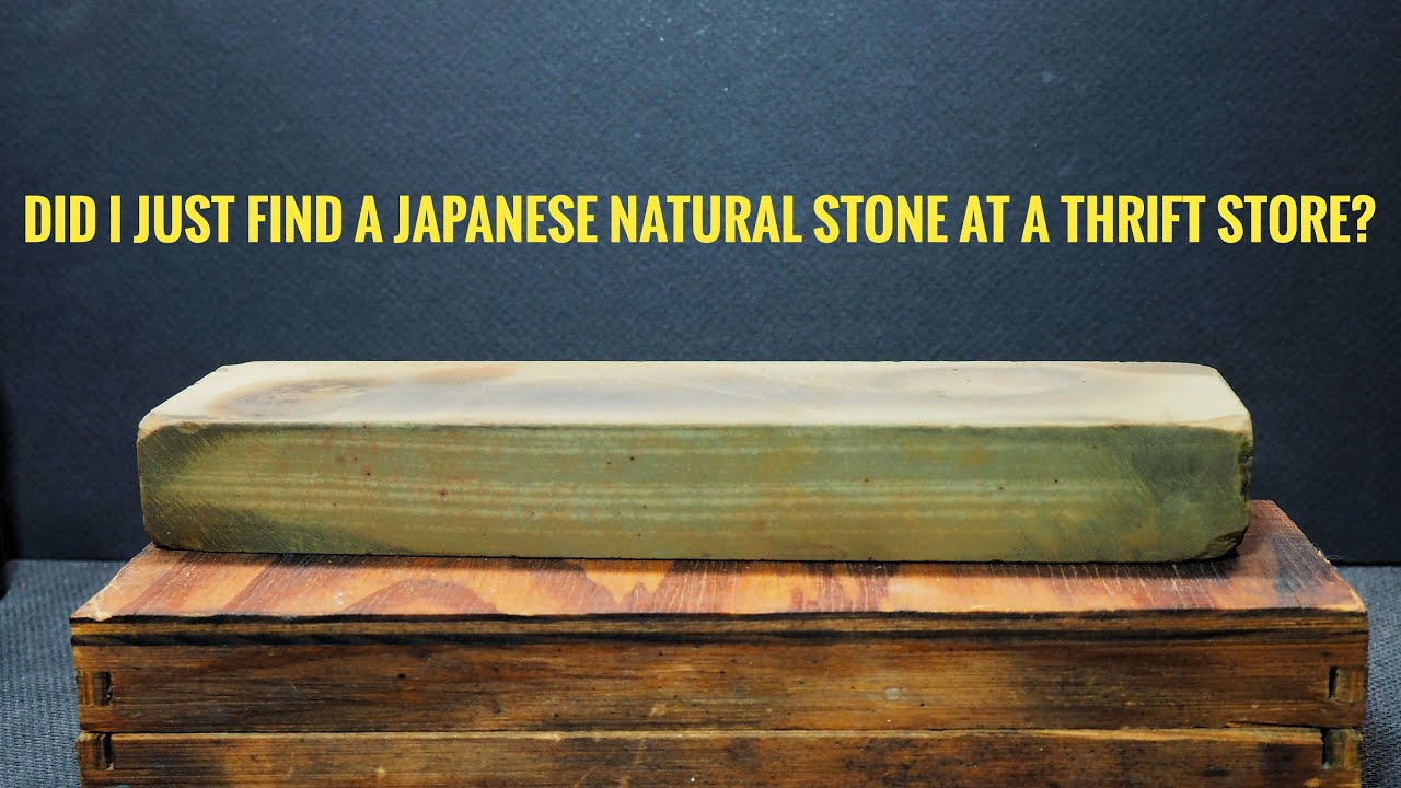 Japanese Natural Stone (JNATs) at a Thrift Store?  Do you agree?