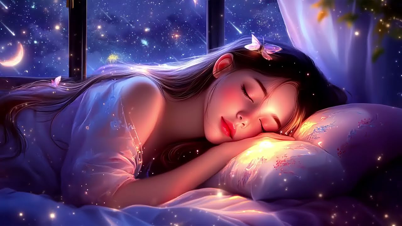 Fall Into Deep Healing Sleep  |  Anxiety Relief  |  Melatonin Release  |  Stop Overthinking