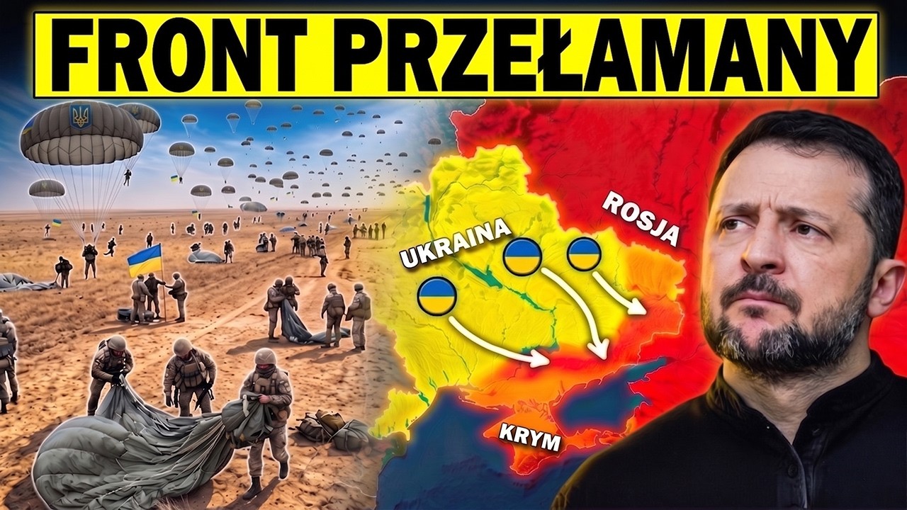 DESANT ZSU WYZWALA POTĘŻNE TERENY W 24H! Korytarz Krymski UPADA
