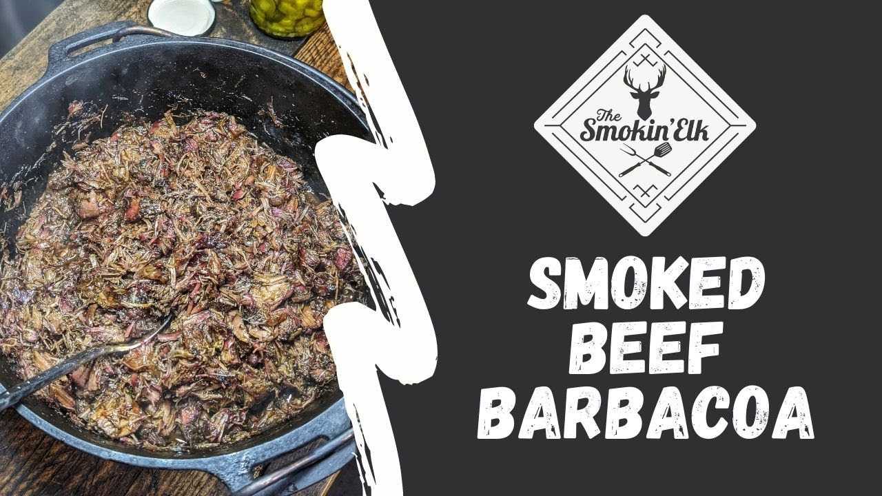 Smoked Beef Feather Blade Barbacoa | Cooked On The Kamado Joe Classic 3
