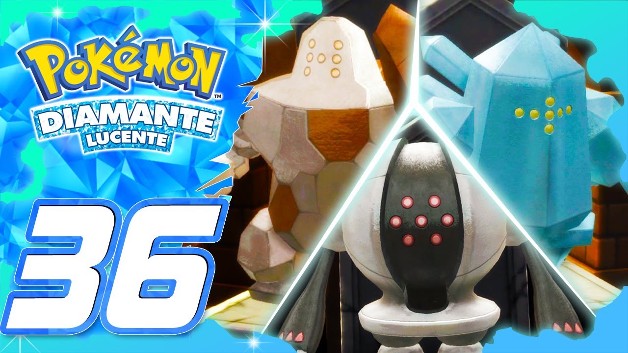 REGIROCK, REGICE, REGISTEEL E LA STANZA DEGLI ESORDI! - Pokemon Diamante Lucente ITA - Episodio 36