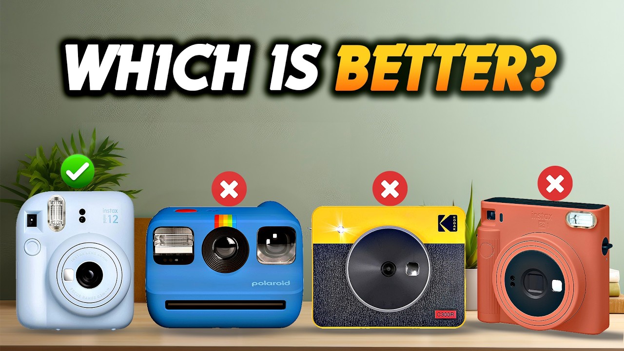 Best Instant Cameras in 2025 - Don't Buy a Instant Camera Before Watch This!