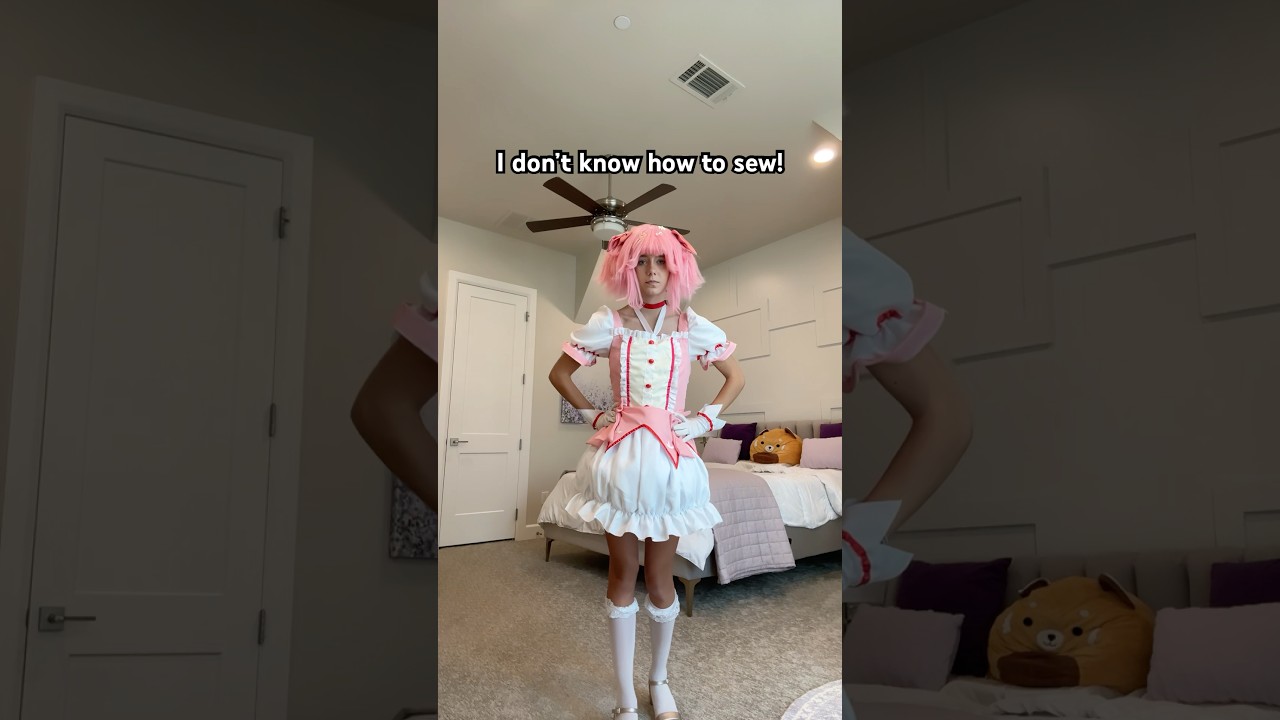 🪡 #madokamagica #madoka #cosplay #silly #ashwolf323