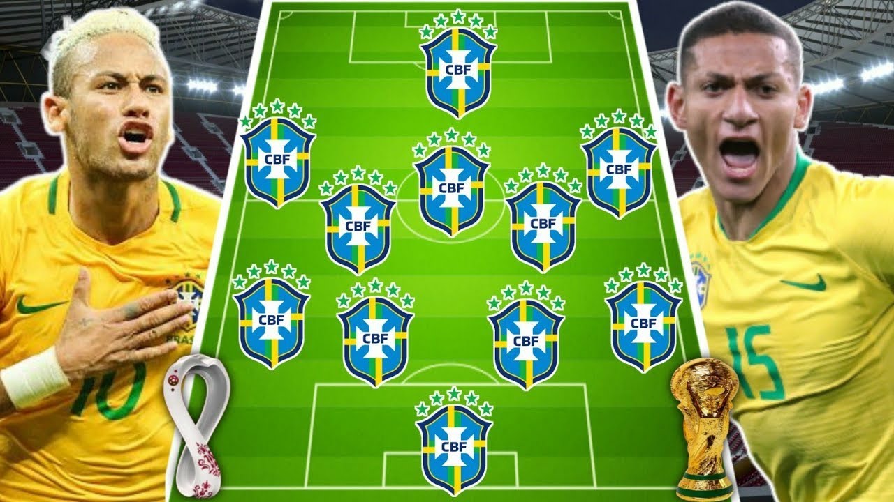Brazil Predicted Lineup World Cup Qatar 2022 | Brazil lineup for world cup 2022 🇧🇷 Neymar, Vinícius