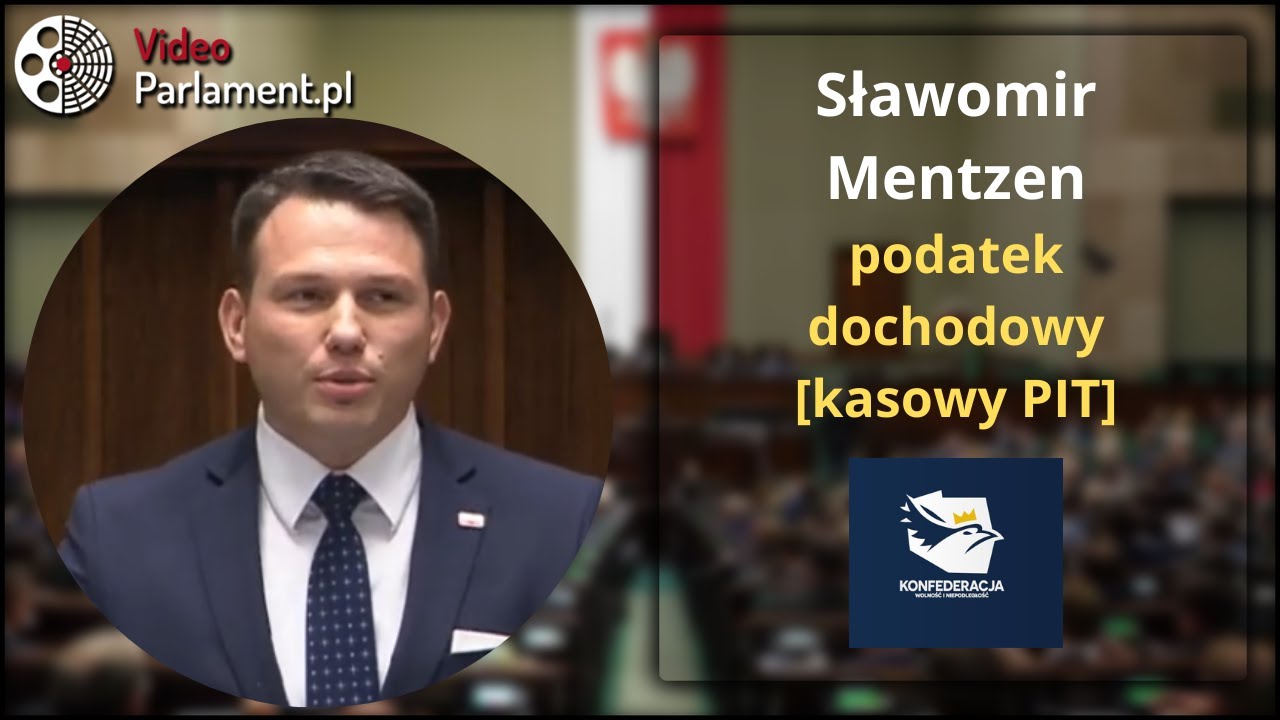 Sławomir Mentzen - podatek dochodowy [kasowy PIT] [11 września 2024 r.]
