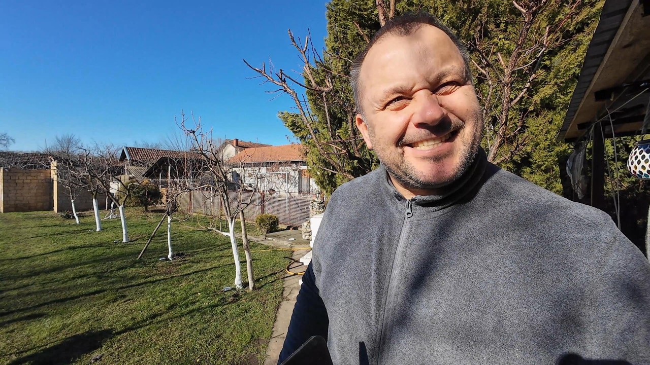 #жизньзаграницей#vlog Как живёт  семья в Сербии | Быт, костёр и стройка. Подоконник керамический.