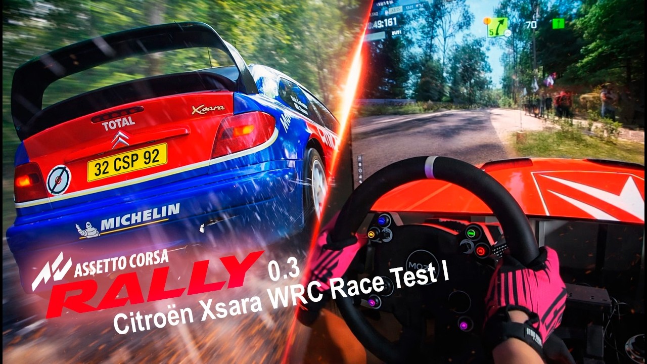 Assetto Corsa Rally 0.3 – Citroën Xsara WRC | Race Test I – 1st Place 🥇