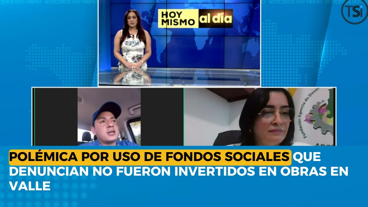 Polémica por uso de fondos sociales que denuncian no fueron invertidos en obras en Valle