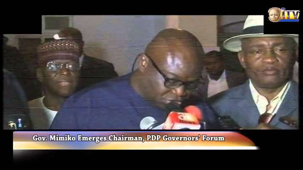 Gov. Mimiko emerges Chairman of PDP Governors Forum