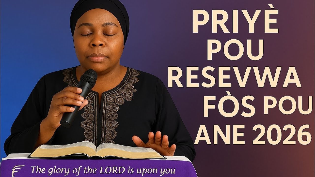 Priyè Pou Resevwa Fòs Nan Ane 2026 la 😭🧎 | Nouvo Kouraj, Lapè & Viktwa Nan Non Jezi | Sr Uguentz