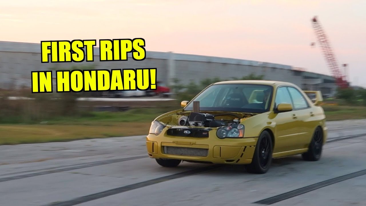 Honda Powered STI Is Finally Ripping Again! [Hondaru]