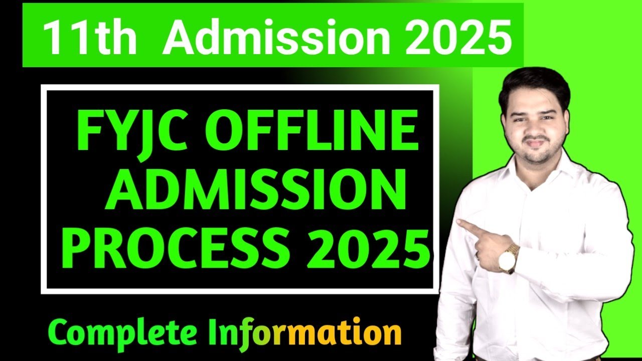 11th Offline Admission Process 2025 | HOW To Take Offline Admission IN FYJC COLLEGE | In detailed ||