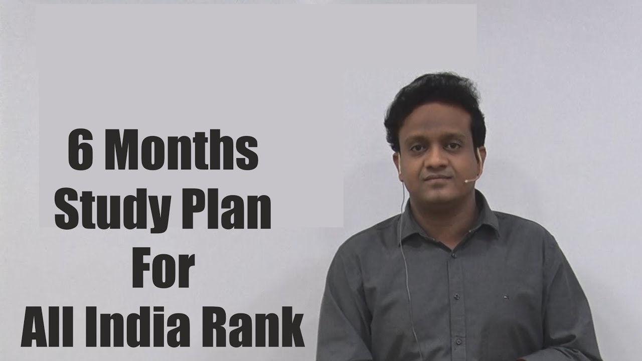 How to get Rank in 6 months | Siddharth Agarwal