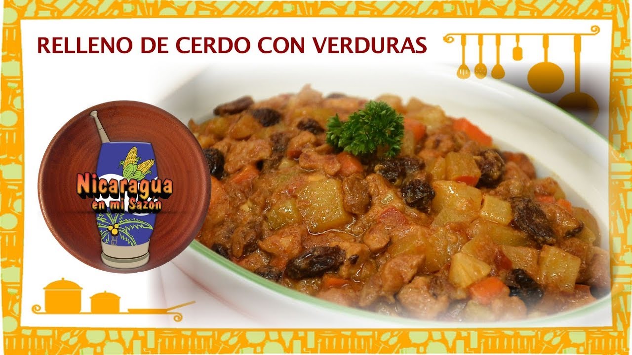 Relleno Navide&ntilde;o de Cerdo con Verduras | Mar&iacute;a Esther L&oacute;pez